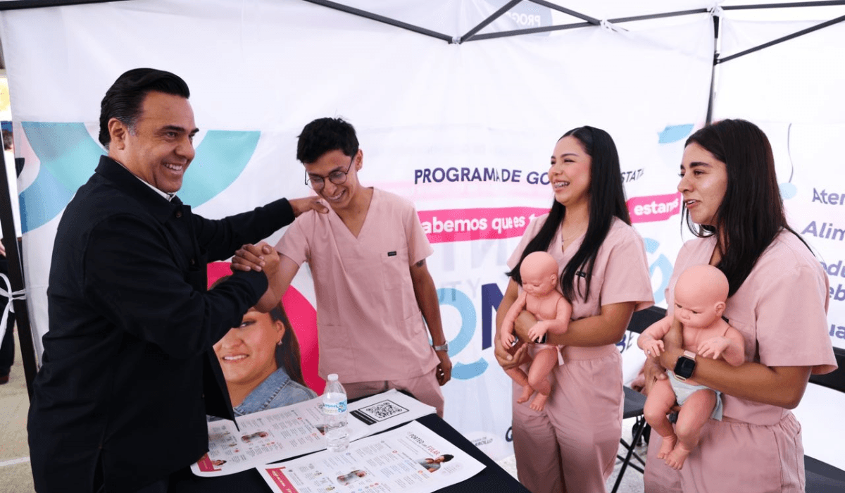 Encabeza Luis Nava jornada integral del programa “Contigo y tu Bebé” en Corregidora