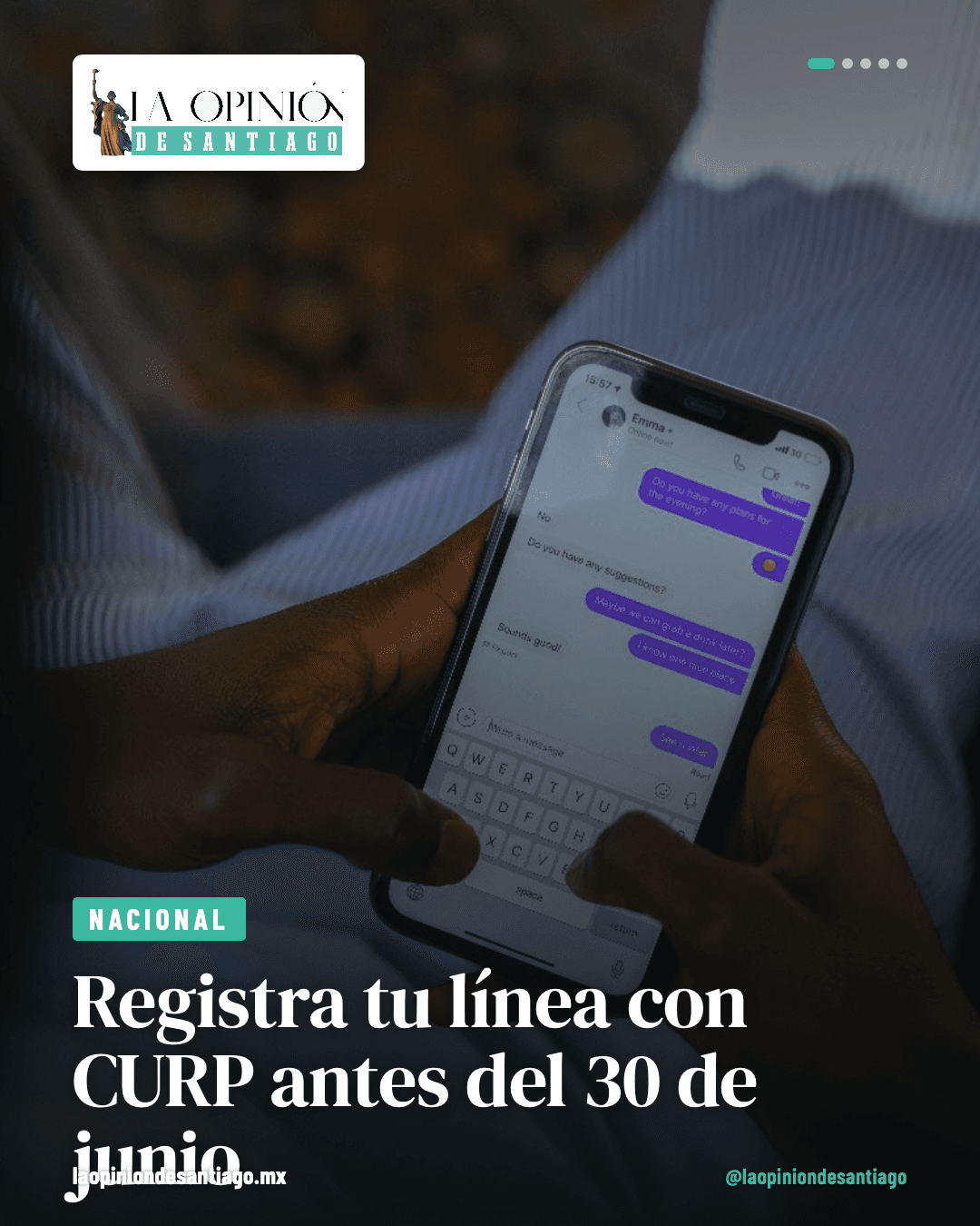 Registro de tu línea con CURP: si no la vinculas antes del 30 de junio, tu número se suspende el 1 de julio (así checas si ya está)