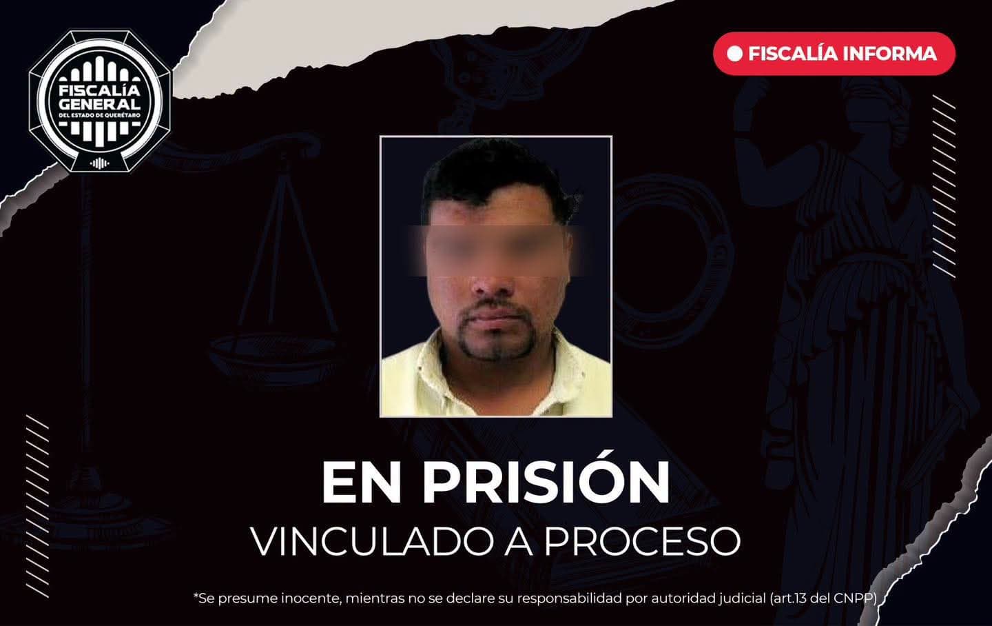 Vinculan a proceso y envían a prisión a hombre por presunto fraude en venta de un predio en Querétaro