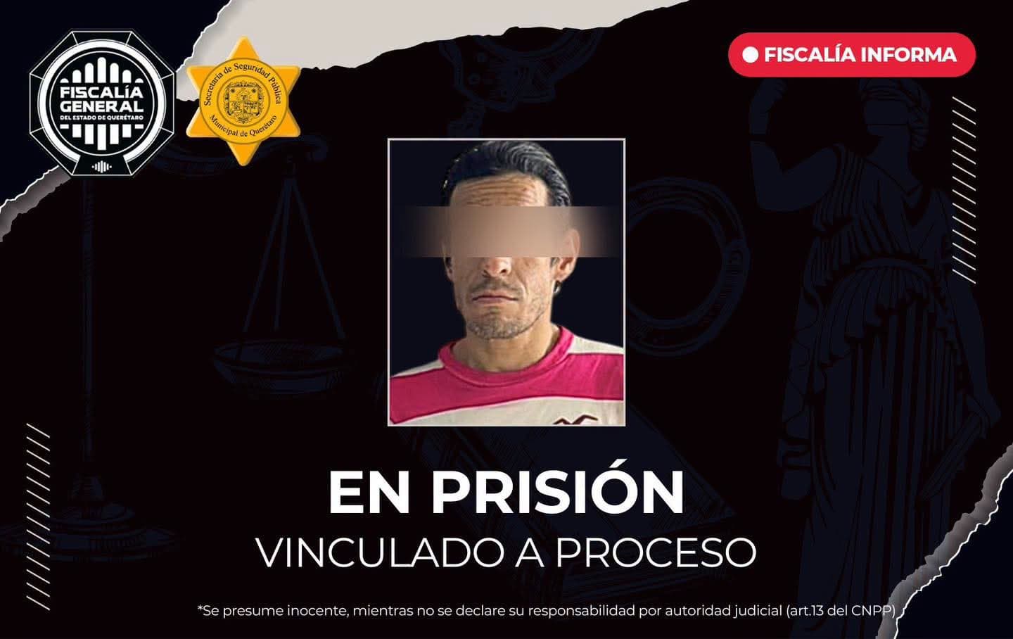 Lo detienen y envían a prisión preventiva por presunto robo en tienda departamental de Querétaro