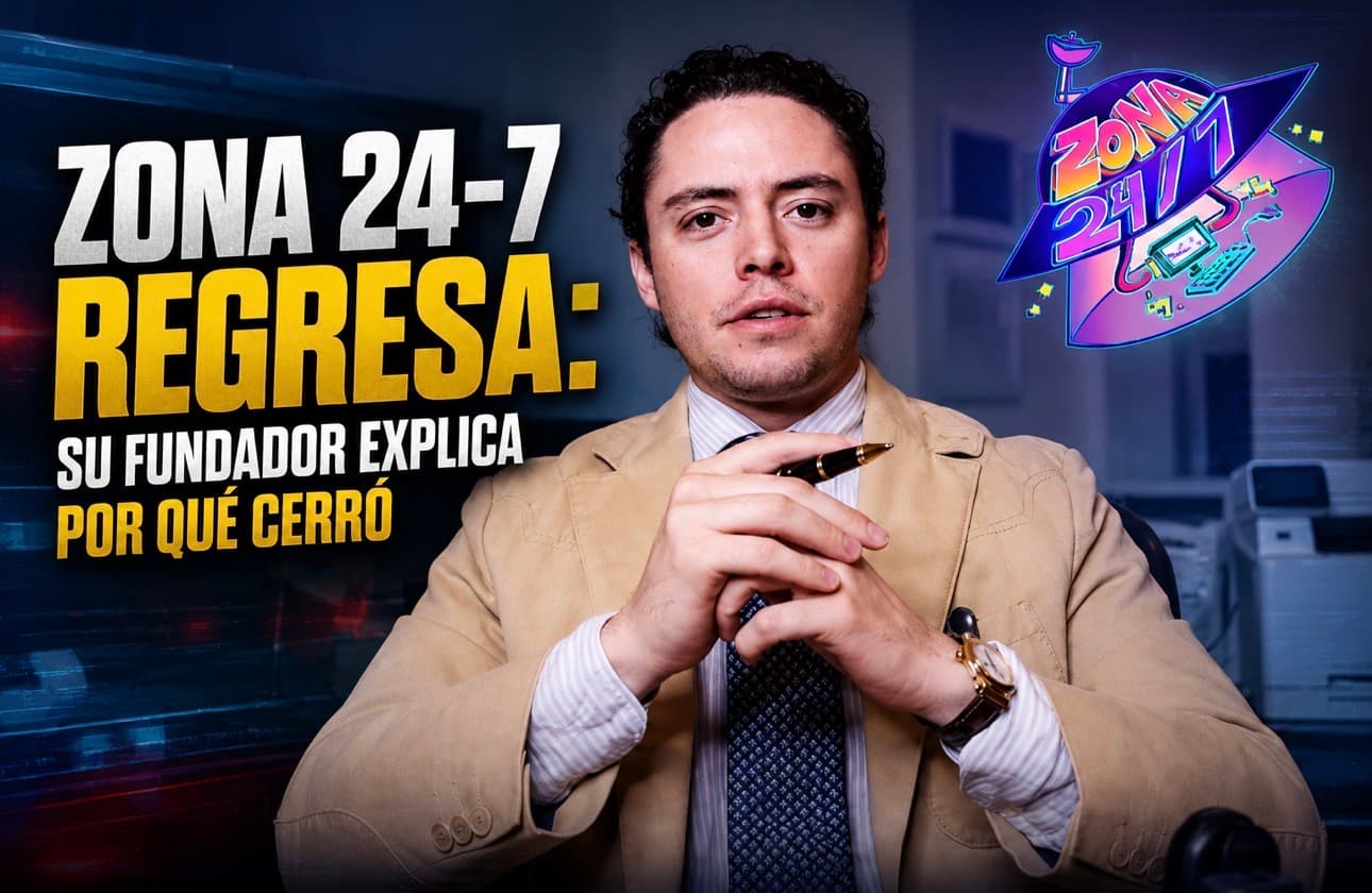 Zona 24-7 regresa a YouTube: su fundador explica por qué cerró