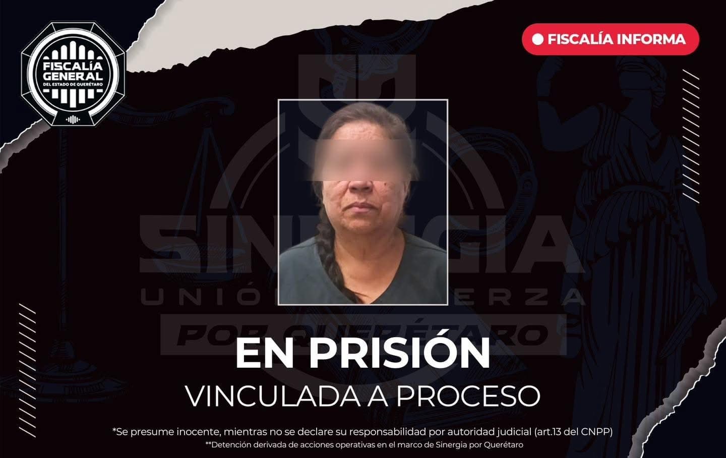 Vinculan a proceso y envían a prisión a mujer que se hacía pasar por médica en Amealco