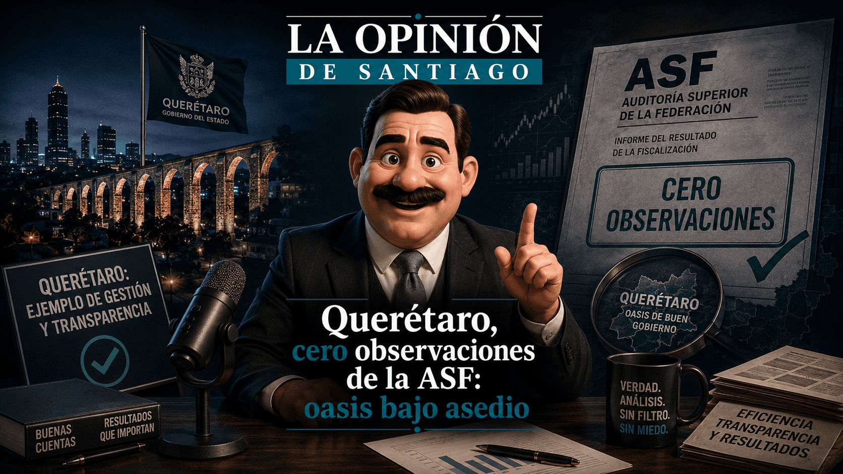 Querétaro, cero observaciones de la ASF: oasis bajo asedio