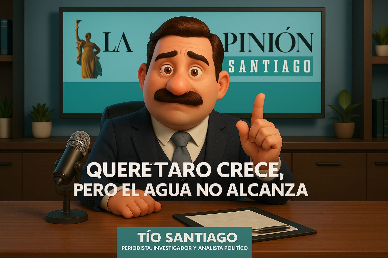 Querétaro crece, pero el agua no alcanza