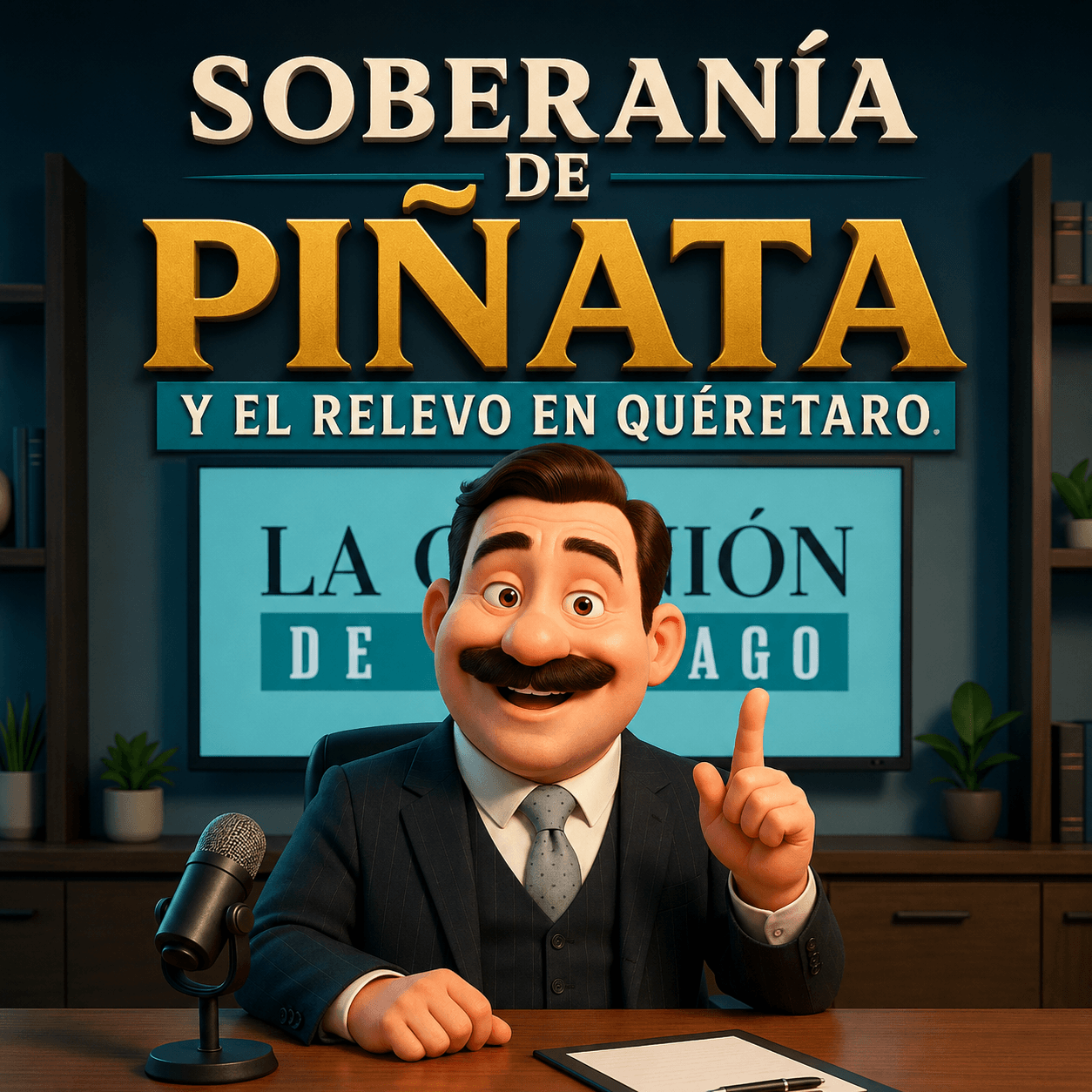 Soberanía de piñata y el relevo en Querétaro