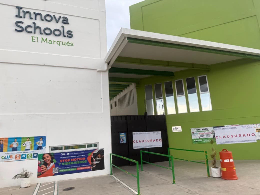 Clausuran colegio en El Marqués por operar sin permisos municipales