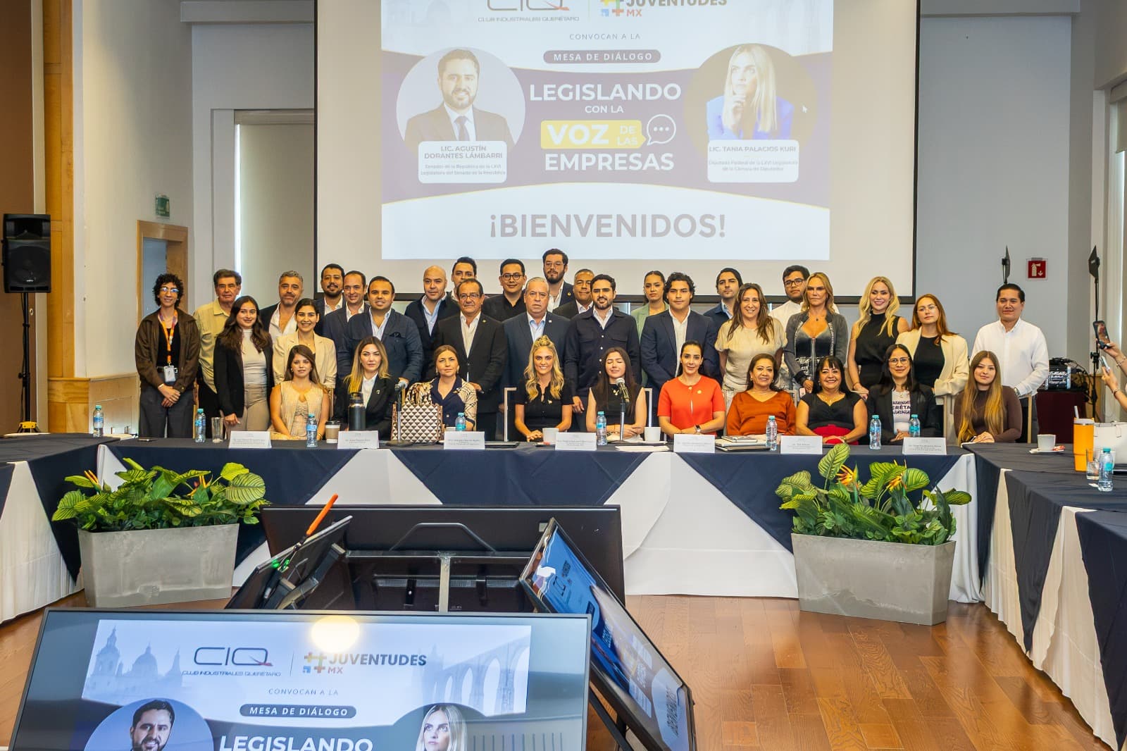 Tania Palacios y Agustín Dorantes impulsan el México que sí puede ser como Querétaro
