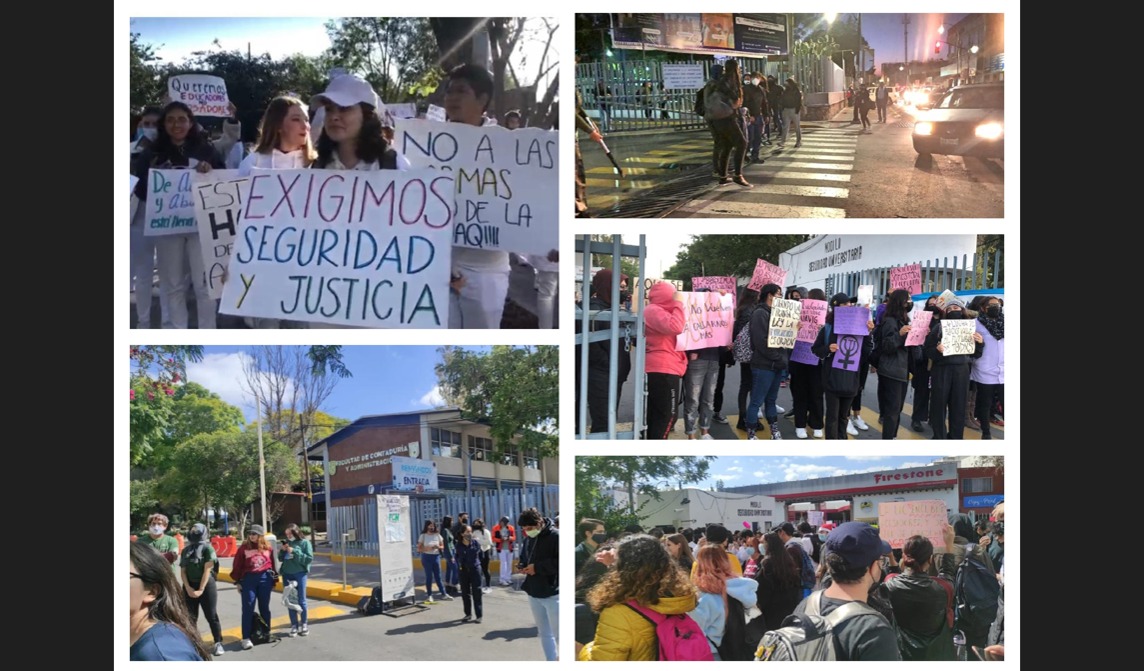 Estudiantes Cierran Puertas De La UAQ Denuncian Que Casos De Acoso No Se Atienden Rectora