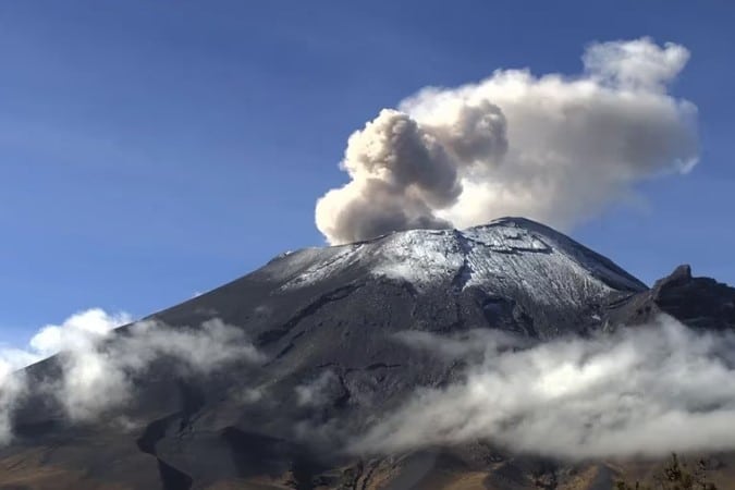 Registra Volc N Popocat Petl Exhalaciones En Horas La Opini N